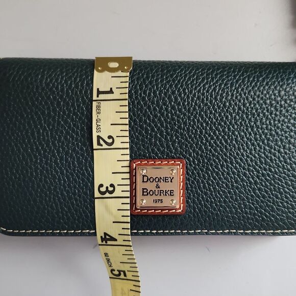 Dooney & Bourke Forest Green Wristlet Phone Wallet - Picture 7 of 10
